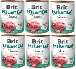 BRIT PATE&MEAT VENISON 800g