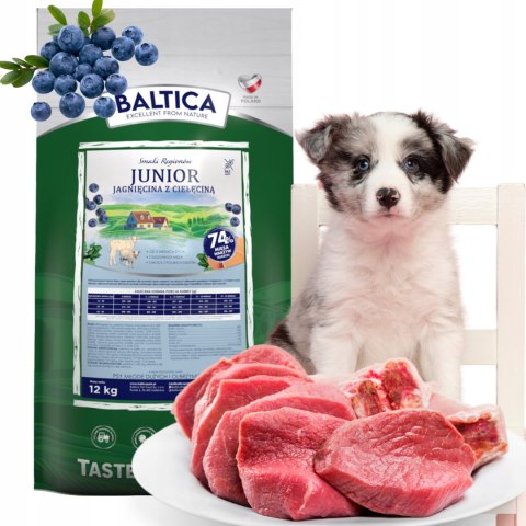 Baltica Junior Jagnięcina z cielęciną XL 12kg