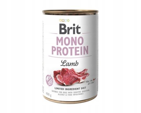 Brit MonoProtein MIX MEGA SMAKI 24x400g 6 smaków