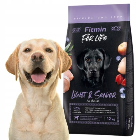 FITMIN FOR LIFE LIGHT SENIOR 12 kg