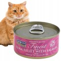 Fish4Cats TUNA FILLET WITH SALMON Filety Tuńczyka z Łososiem 70g dla kota