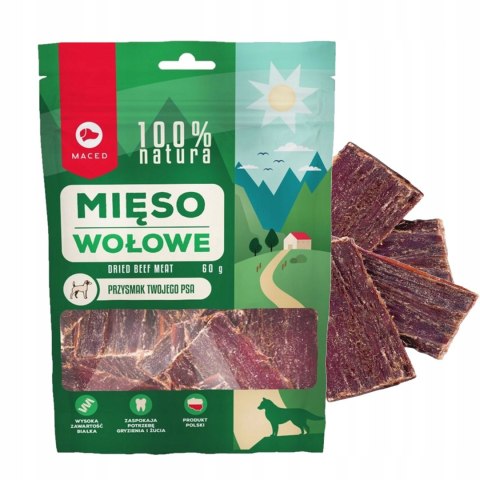 MACED 100% NATURA MIĘSO WOŁOWE 60 G