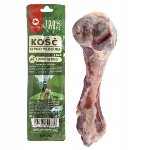 MACED NOGA PRZYSMAK DLA PSA - 100% natura kość z szynki włoskiej 1 szt.