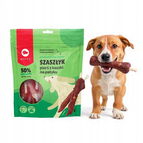 MACED SM SZASZŁYK PIERŚ Z KACZKI NA PATYKU 500 g