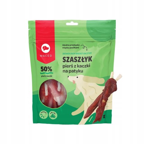 MACED SM SZASZŁYK PIERŚ Z KACZKI NA PATYKU 500 g