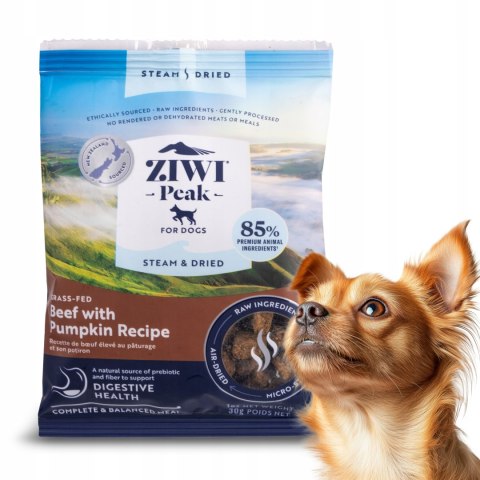 Próbka Ziwi Peak Grass-Fed Beef with Pumpkin Recipe For Dogs