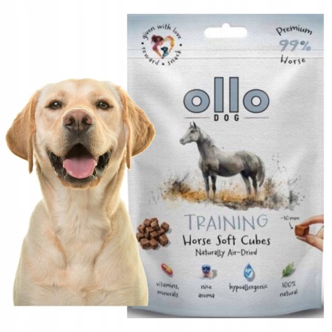 Przysmak dla psa Ollo - AIR-DRIED TRAINING SOFT CUBES KONINAGF - 80g