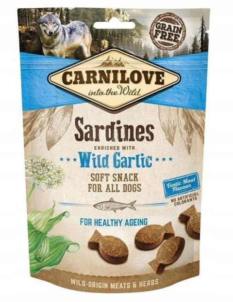 Przysmaki dla Psa Carnilove Zestaw Rybka 5x200 Sardines Salmon