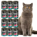 Rafi Cat Dolina Noteci Tuńczyk zestaw dla kastrata, sterilized 12x400