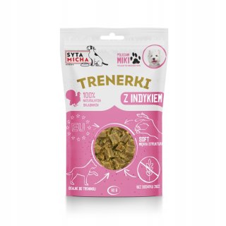 Syta Micha Trenerki z indykiem dla psa 80g nagroda