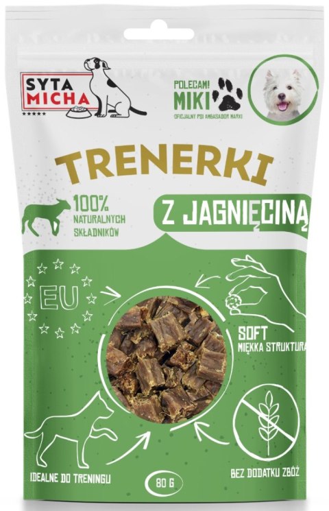 Syta Micha Trenerki z jagnięciną dla psa 80g