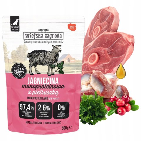 Wiejska Zagroda 12x500 Mix Monobiałkowe Saszetki DLA PSA