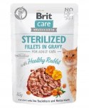 BRIT CARE CAT FG STERILISED 12X85 królik indyk kaczka