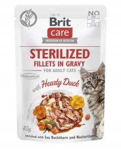 BRIT CARE CAT FG STERILISED 12X85 królik indyk kaczka