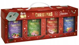 Brit Care Christmas Selection 4 x 400 g Puszki dla psa Świąteczne Smaki