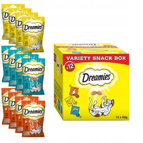 DREAMIES VARIETY SNACK BOX PRZYSMAK DLA KOTÓW 720g