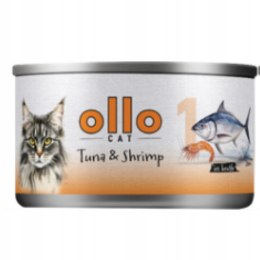 Ollo Cat Tuna Shrimp Lobster Zestaw wszystkich smaków 24x70g