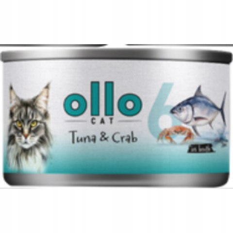 Ollo Cat Tuna Shrimp Lobster Zestaw wszystkich smaków 24x70g