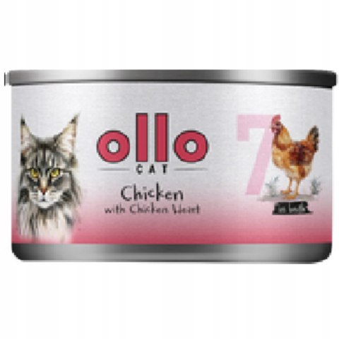Ollo Cat Zestaw wszystkich smaków 12x70g