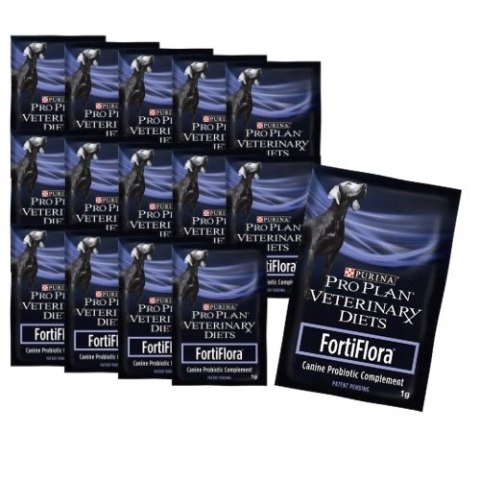 Purina FORTIFLORA dla PSA ( ZESTAW 15X1 SASZETKA 1g) PROBIOTYK suplement