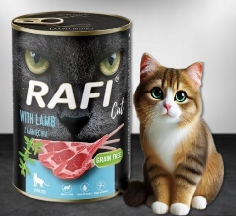 RAFI CAT ADULT MOKRA KARMA DLA KOTA STERYLIZOWANEGO JAGNIĘCINA 400G