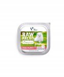RAW PALEO MIX SMAKÓW PATE MINI PUPPY alu tray 12X150g indyk kaczka wieprz