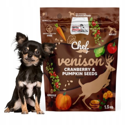 SYTA MICHA CHEF VENISON CRANBERRY PUMPKIN SEEDS 1,5 KG KARMA