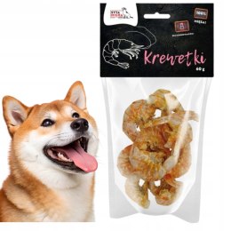 SYTA MICHA Suszone krewetki 60g smaczki trenerki przysmak dla psa