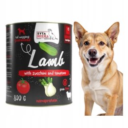 Syta Micha CLASSIC LAMB Jagnięcina z cukinią i pomidorami - 800 g