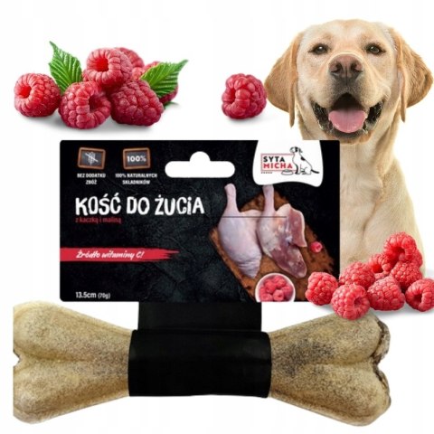 Syta Micha Kości do Żucia 4x13cm Mega Zestaw jagnięcina indyk kaczka