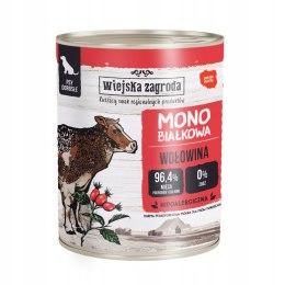 WIEJSKA ZAGRODA Monobiałkowa Mix Smaków karma mokra dla psa 6 x 800g