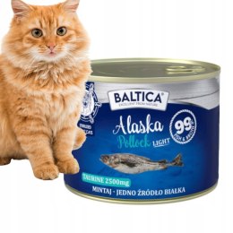 BALTICA EXCELLENT kot dorosły Alaska Pollock LIGHT 185g