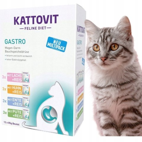 KATTOVIT KOT MULTIPAK GASTRO 12X85G