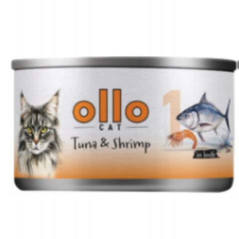 Ollo Cat Zestaw wszystkich smaków 12x70g