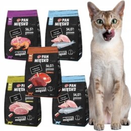 PAN MIĘSKO PAKIET PRÓBNY DLA KOTA WYBREDNEGO 2KG