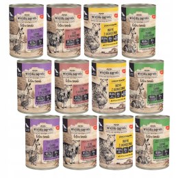 Wiejska Zagroda Leśne Smaki Sarna z przepiórką 12X400g puszka