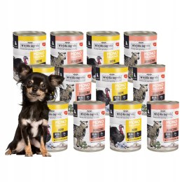 Wiejska Zagroda NAJLEPSZE PUSZKI DLA SZCZENIAKA INDYK JAGNIĘCINA 12x400