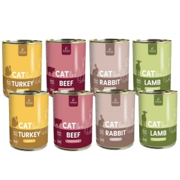 ZESTAW Pokusa Mix smaków dla kota 8x400 mix smaków królik indyk