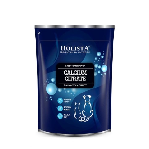 HOLISTA CALCIUM CITRATE CYTRYNIAN WAPNIA dla Psa KOTA SUPLEMENT BARF 1000G