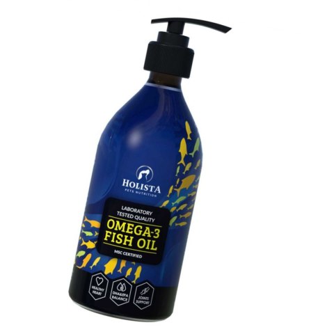 HolistaPets Omega3 Fish Oil 500ml olej z ryb