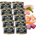 MOONLIGHT DINNER Nr2 ZESTAW TUŃCZYK KURCZAK KREWETKI 10X80g