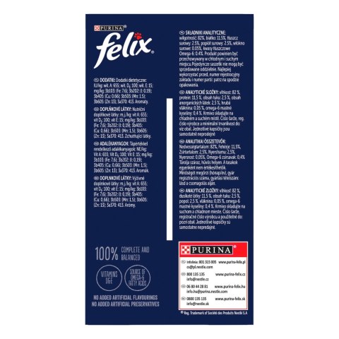 Purina Felix Wiejskie Smaki ( 12 x 85g ) Wołowina Królik Jagnięcina Karma D