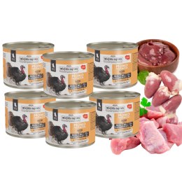 WIEJSKA ZAGRODA Kociak KARMA MONOPROTEINOWA MONOBIAŁKOWA INDYK 6X200G