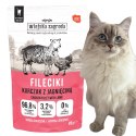 Wiejska Zagroda Karma mokra dla kota Fileciki Kurczak z jagnięciną (dorosły) 85g