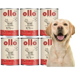 ZESTAW Ollo Pure Wieprzowina 6X850g