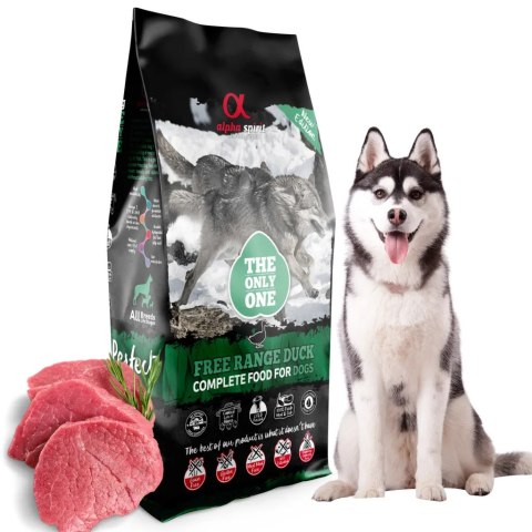 Alpha Spirit Free Range Duck 12kg Kaczka