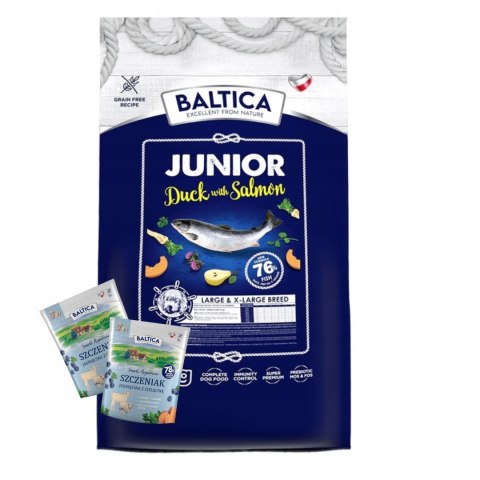 BALTICA EXCELLENT JUNIOR DUCK & SALMON 12KG karma dla szczeniąt