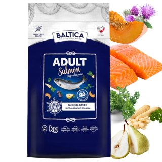 Baltica Adult Salmon Hypoallergenic M 9kg karma hipoalergiczna