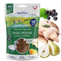 Baltica zestaw przysmaków 4x90g pies paski królik kaczka indyk jagnięcina