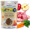Baltica zestaw przysmaków 4x90g pies paski królik kaczka indyk jagnięcina